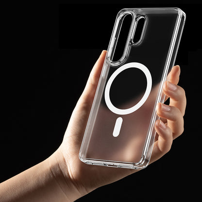 Étui MagSafe pour Samsung Galaxy S26 Ultra, Ringke, Fusion, Mat Transparent