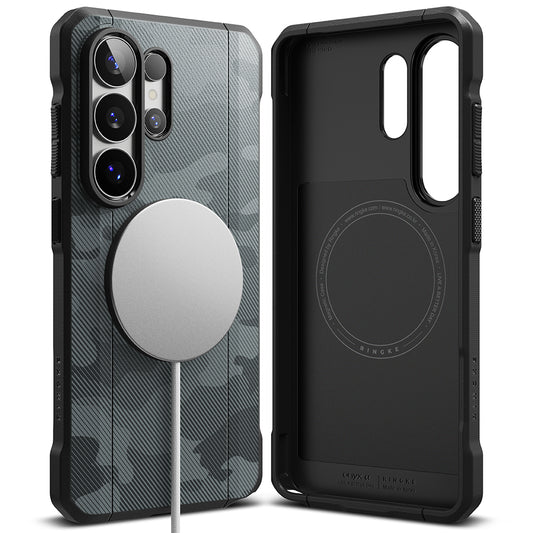Étui MagSafe pour Samsung Galaxy S26 Ultra, Ringke, Onyx Alpha, Camouflage