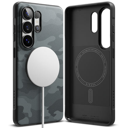 Étui MagSafe pour Samsung Galaxy S26 Ultra S948, Ringke, Onyx, Camouflage