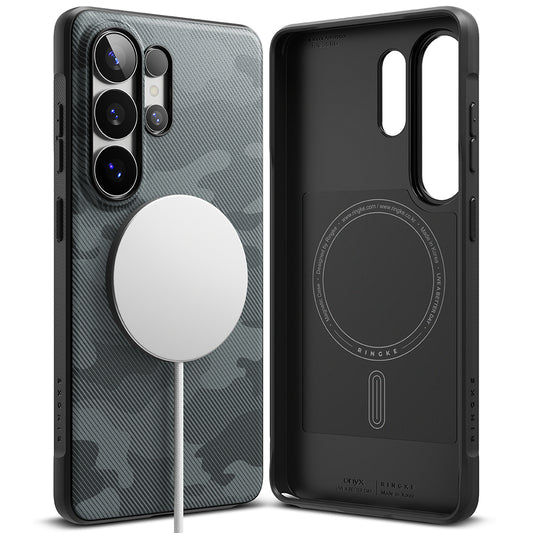 Étui MagSafe pour Samsung Galaxy S26 Ultra S948, Ringke, Onyx, Camouflage