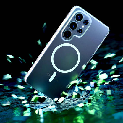 Étui MagSafe pour Samsung Galaxy S26 Ultra S948, 3MK, Clear MagCase, Transparent