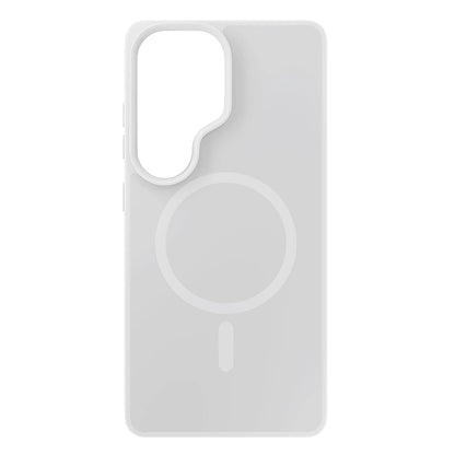 Coque MagSafe pour Samsung Galaxy S26 Ultra S948, 3MK, Smoke MagCase, Blanche