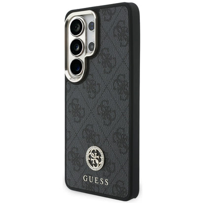 Étui MagSafe pour Samsung Galaxy S26 Ultra S948, GUESS, 4G Big Rhinestone Triangle Strap, Noir