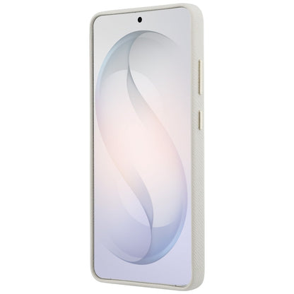 Étui MagSafe pour Samsung Galaxy S26 Ultra S948, Guess, logo rond en strass, beige