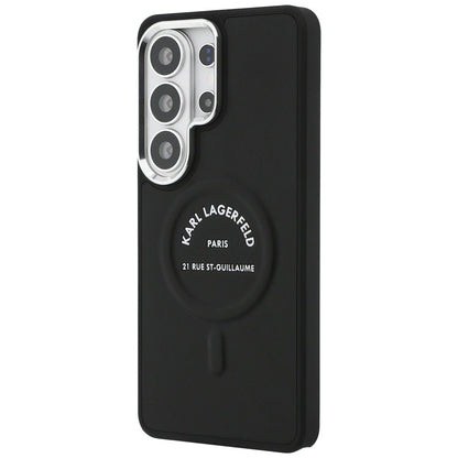 MagSafe Case for Samsung Galaxy S26 Ultra S948, Karl Lagerfeld, Karl RSG Logo, Black