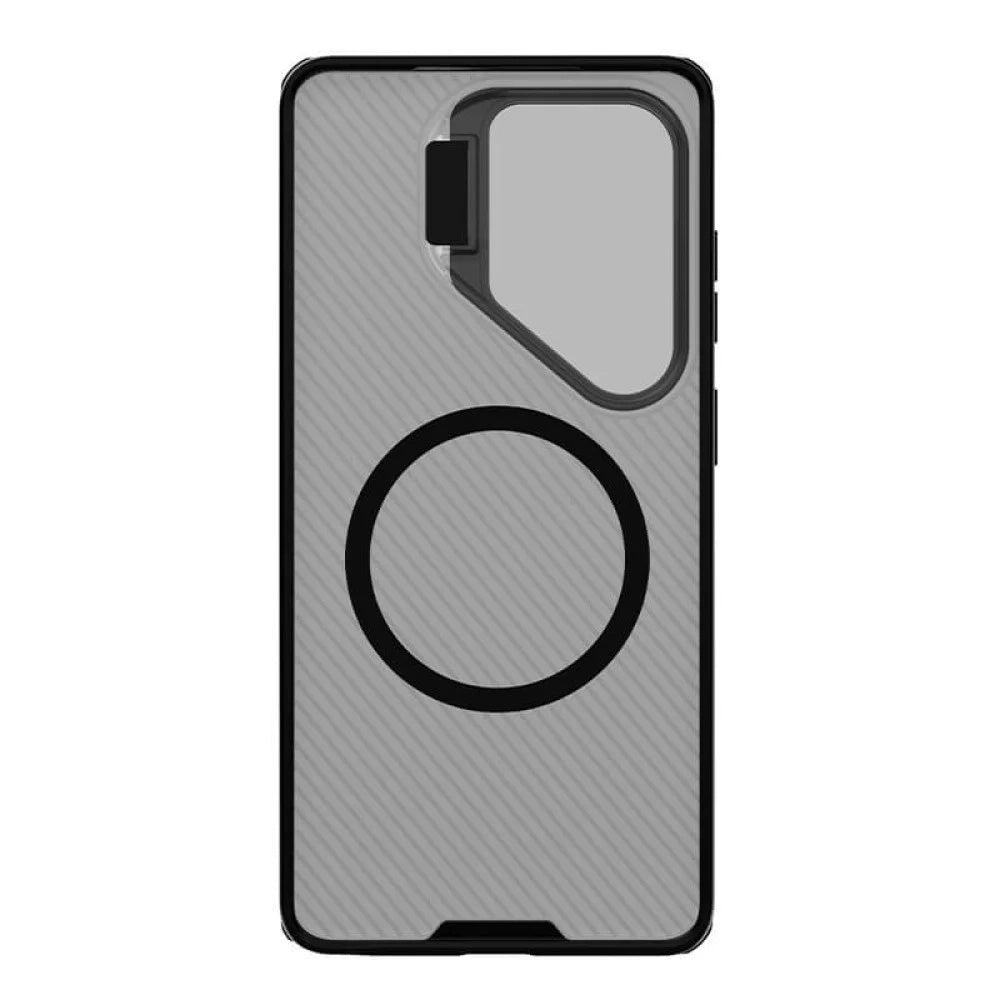 MagSafe Case for Samsung Galaxy S26 Ultra S948, Nillkin, CamShield Prop, Transparent Black