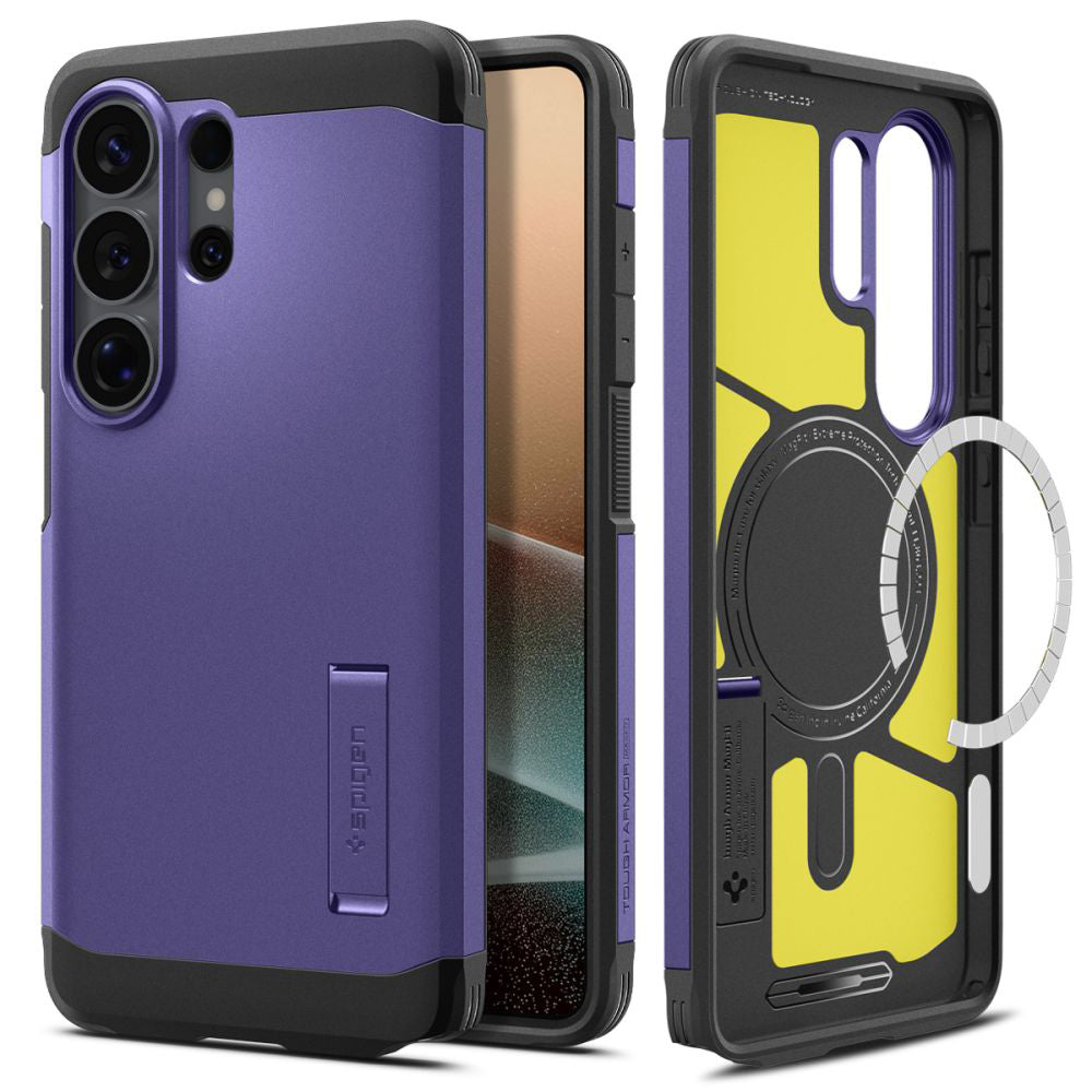 Coque MagSafe pour Samsung Galaxy S26 Ultra S948, Spigen, Tough Armor, Mauve ACS11209