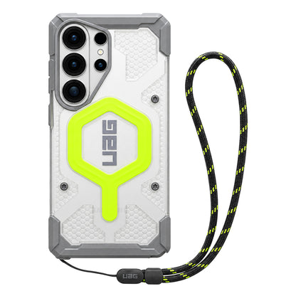 Coque MagSafe pour Samsung Galaxy S26 Ultra S948, Urban Armor Gear, Pathfinder Clear, Vert