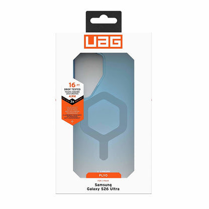 Coque MagSafe pour Samsung Galaxy S26 Ultra S948, Urban Armor Gear, Plyo, Bleue