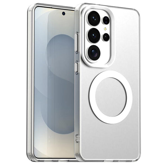 Étui MagSafe pour Samsung Galaxy S26 Ultra, Techsuit, CandyCase, Blanc