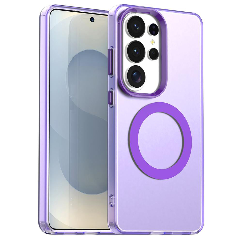 Housse MagSafe pour Samsung Galaxy S26 Ultra S948, Techsuit, CandyCase, Violet