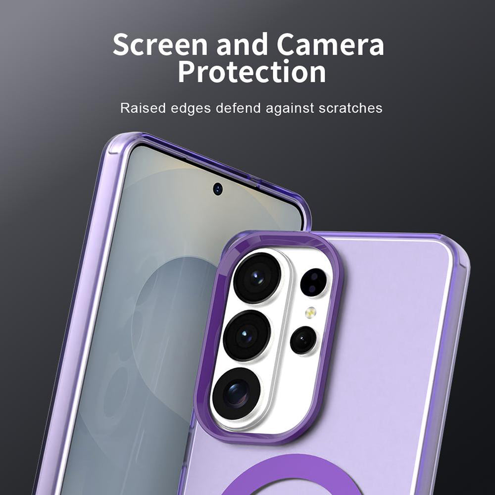 Housse MagSafe pour Samsung Galaxy S26 Ultra S948, Techsuit, CandyCase, Violet