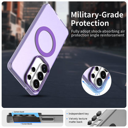 Housse MagSafe pour Samsung Galaxy S26 Ultra S948, Techsuit, CandyCase, Violet