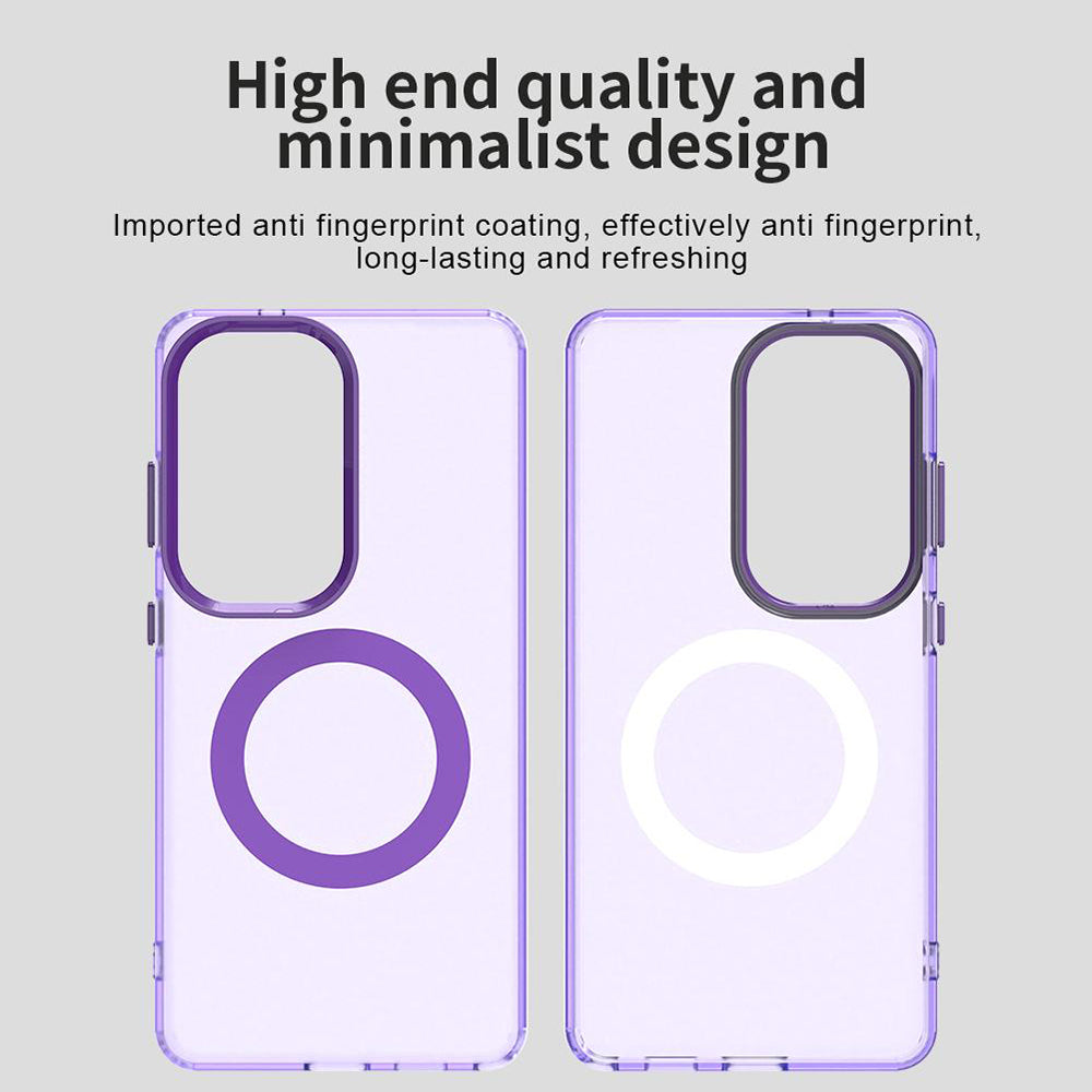 Housse MagSafe pour Samsung Galaxy S26 Ultra S948, Techsuit, CandyCase, Violet