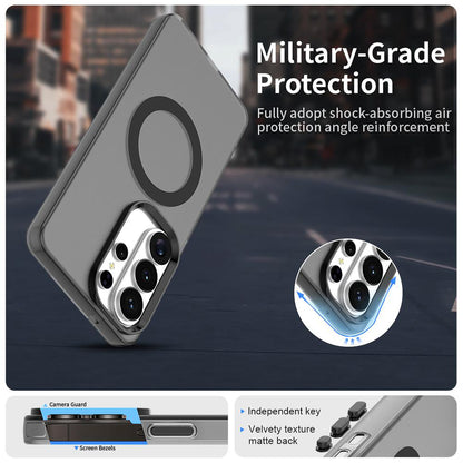 Étui MagSafe pour Samsung Galaxy S26 Ultra, Techsuit, CandyCase, Noir