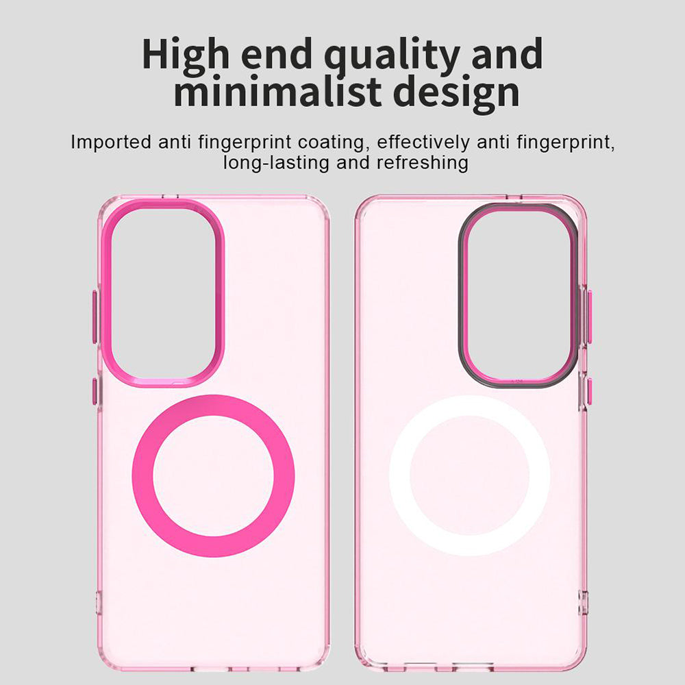 MagSafe Case for Samsung Galaxy S26 Ultra, Techsuit, CandyCase, Pink