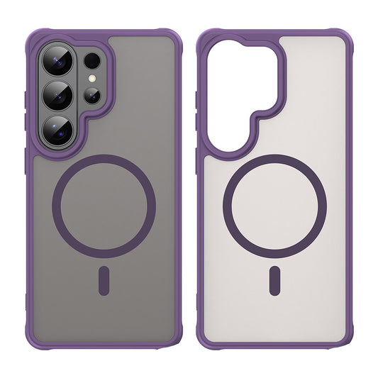 Étui MagSafe pour Samsung Galaxy S26 Ultra, Techsuit, HaloFrost II, Mauve