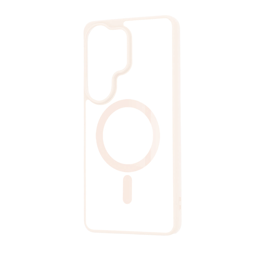 Coque MagSafe pour Samsung Galaxy S26 Ultra, Techsuit, Pro, Rose