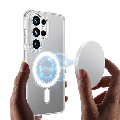 Coque MagSafe pour Samsung Galaxy S26 Ultra, Techsuit, Pro, Transparente