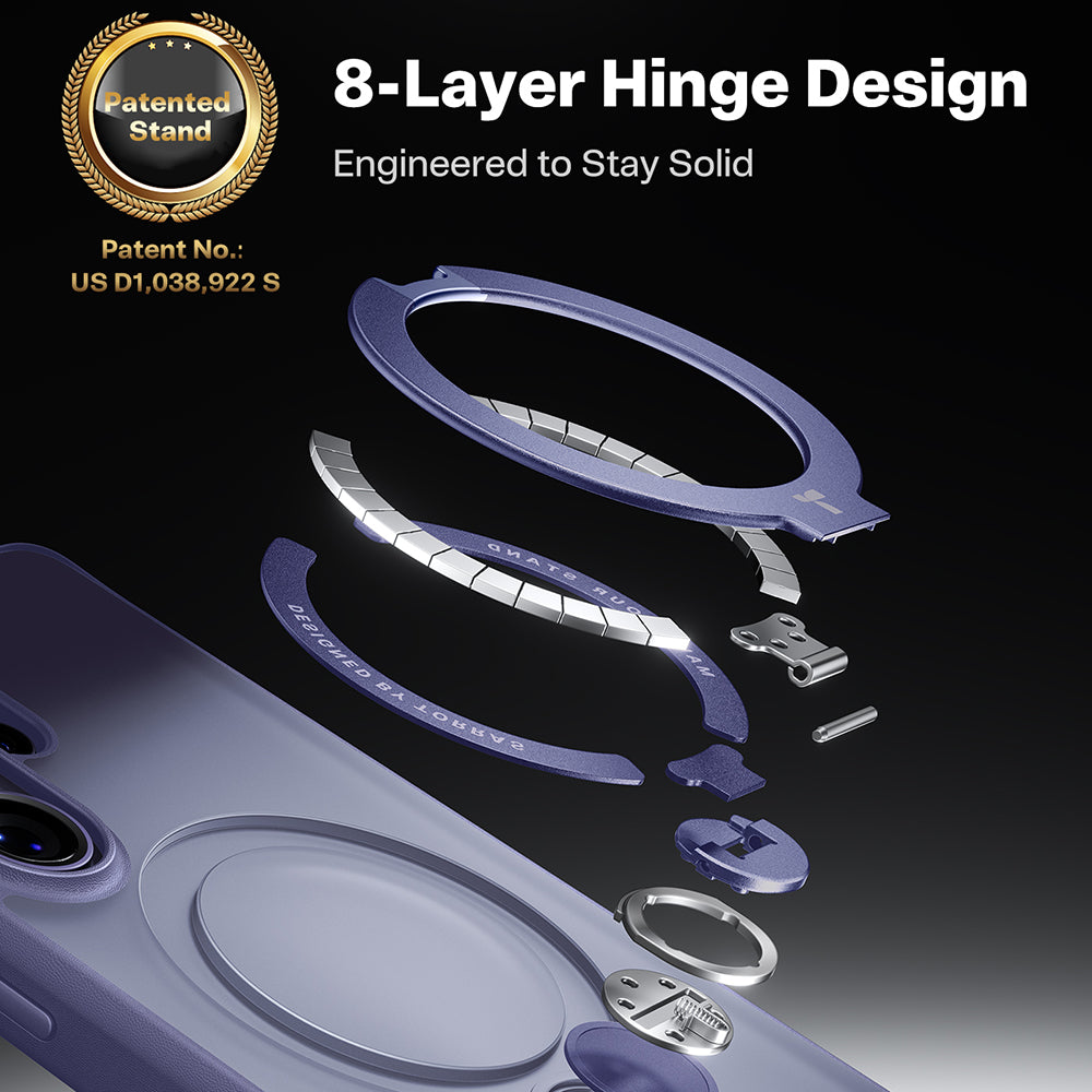 Coque MagSafe pour Samsung Galaxy S26 Ultra, Torras, Ostand Spin, Mov