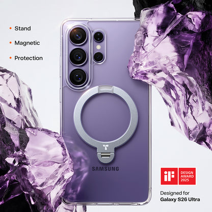 Coque MagSafe pour Samsung Galaxy S26 Ultra, Torras, Ostand Spin, Mov