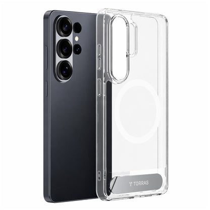 MagSafe Case for Samsung Galaxy S26 Ultra S948, Torras, Pstand, Transparent