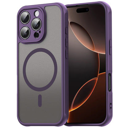 Coque MagSafe pour Samsung Galaxy XCover7 Pro, Techsuit, HaloFrost II, Violet