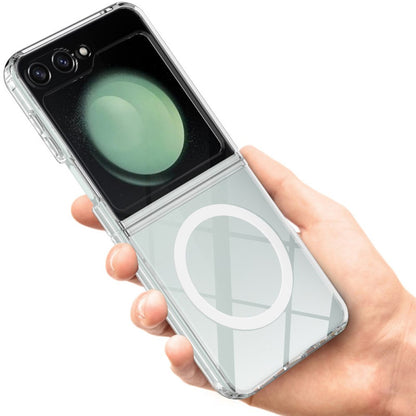 Coque MagSafe pour Samsung Galaxy Z Flip7 FE F761 / Z Flip6 F741, Techsuit, Pro, Transparente