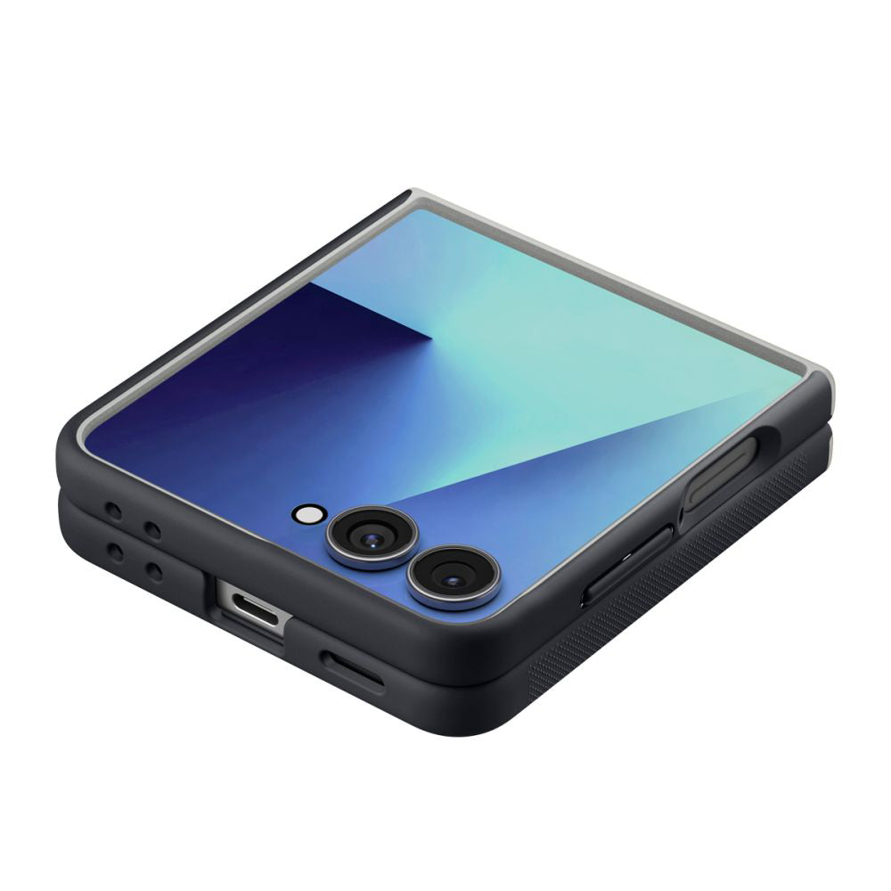 Étui MagSafe pour Samsung Galaxy Z Flip7 F766, Spigen, Caseology Nano Pop, Noir ACS11158