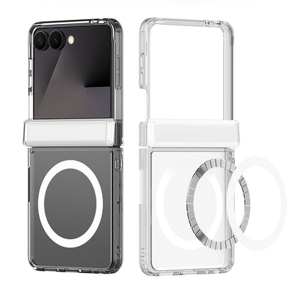 Coque MagSafe pour Samsung Galaxy Z Flip8 F776, DUX DUCIS, Clin, Transparente