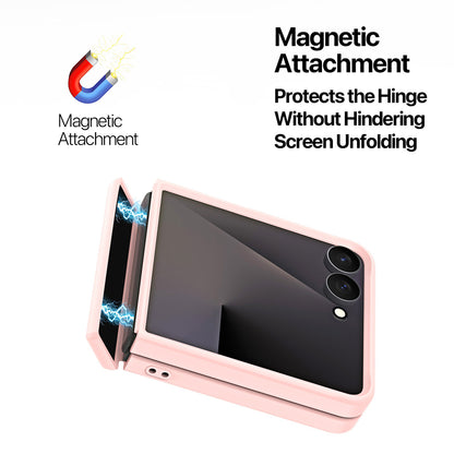 Coque MagSafe pour Samsung Galaxy Z Flip8 F776, DUX DUCIS, Yind, Noire
