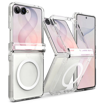 Coque MagSafe pour Samsung Galaxy Z Flip8 F776, Ringke, Fusion Flap, Transparente