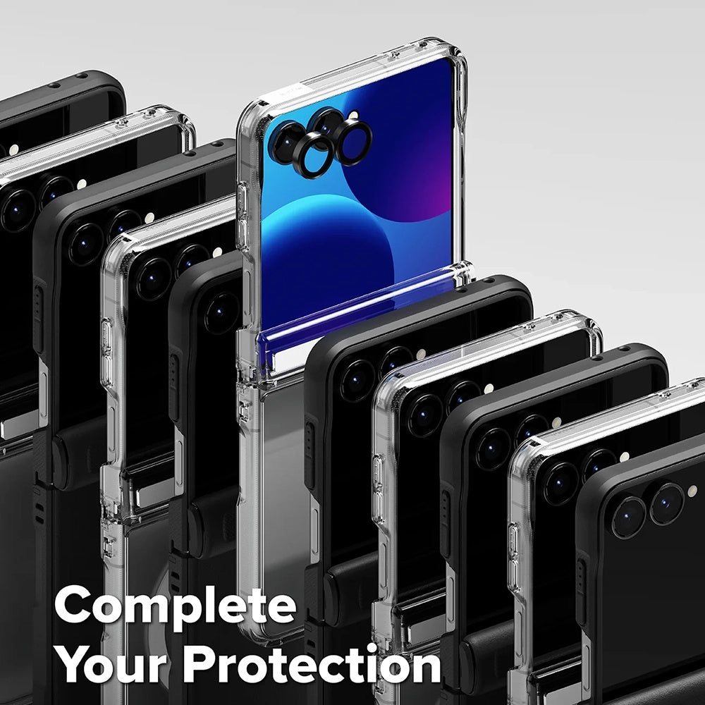 Coque MagSafe pour Samsung Galaxy Z Flip8 F776, Ringke, Fusion Flap, Transparente