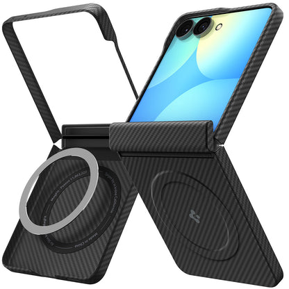 Coque MagSafe pour Samsung Galaxy Z Flip8 F776, Spigen, Air Skin, Noire ACS11513