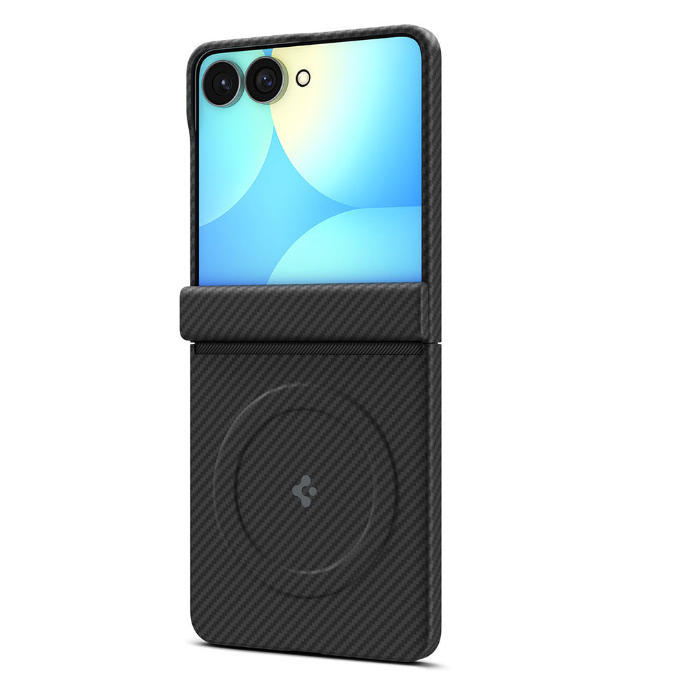 Coque MagSafe pour Samsung Galaxy Z Flip8 F776, Spigen, Air Skin, Noire ACS11513