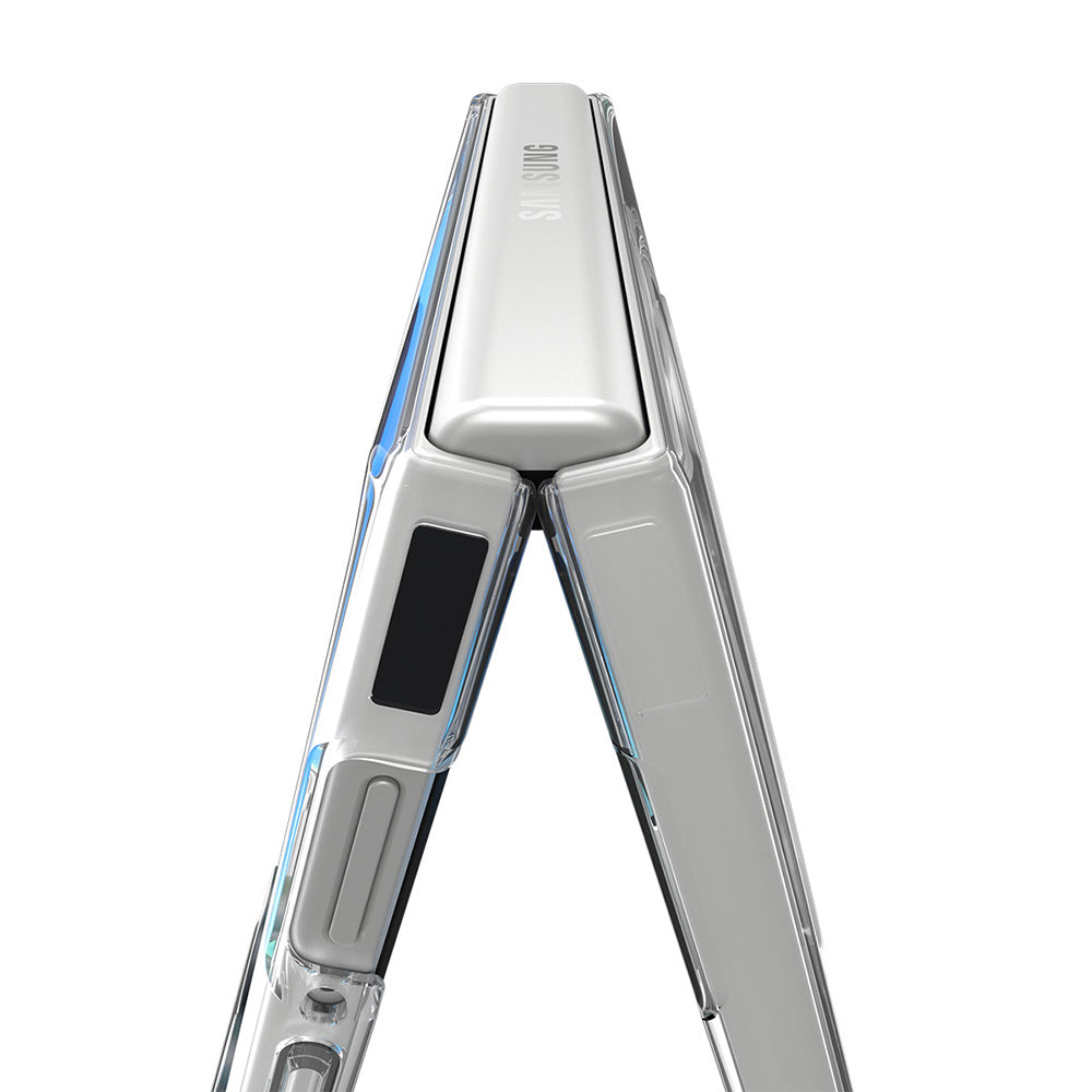 Coque MagSafe pour Samsung Galaxy Z Flip8 F776, Spigen, Air Skin, Transparente Blanche ACS11521