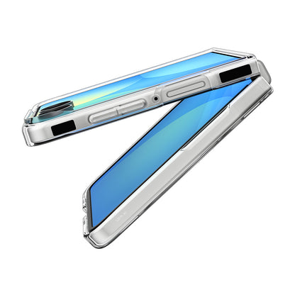 Coque MagSafe pour Samsung Galaxy Z Flip8 F776, Spigen, Air Skin, Transparente Blanche ACS11521