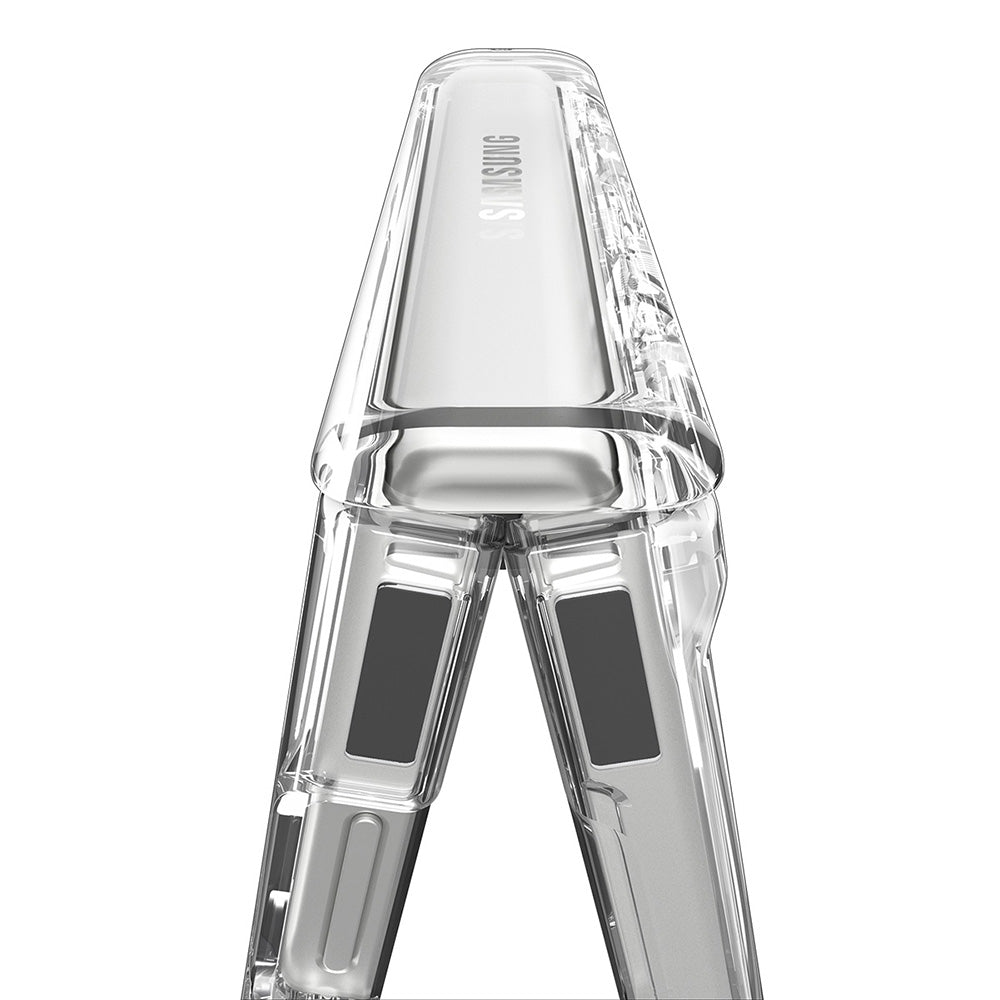 MagSafe Case for Samsung Galaxy Z Flip8 F776, Spigen, Ultra Hybrid Pro, Clear White ACS11524