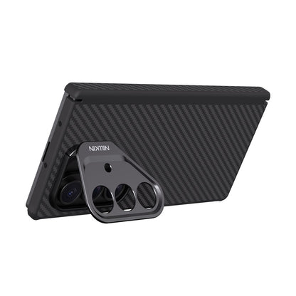 MagSafe Case for Samsung Galaxy Z Fold7 F966, Nillkin, CarboProp with Camera Cutout, Black