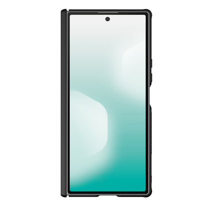 Coque MagSafe pour Samsung Galaxy Z Fold7 F966, Nillkin, CarboProp avec protection d'objectif noire transparente, noire
