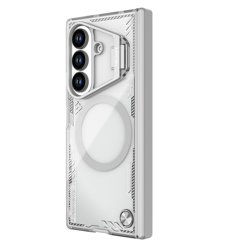 MagSafe Case for Samsung Galaxy Z Fold7 F966, Nillkin, Iceblade Prop with Camera Cutout, Gray