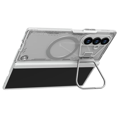 MagSafe Case for Samsung Galaxy Z Fold7 F966, Nillkin, Iceblade Prop with Camera Cutout, Gray