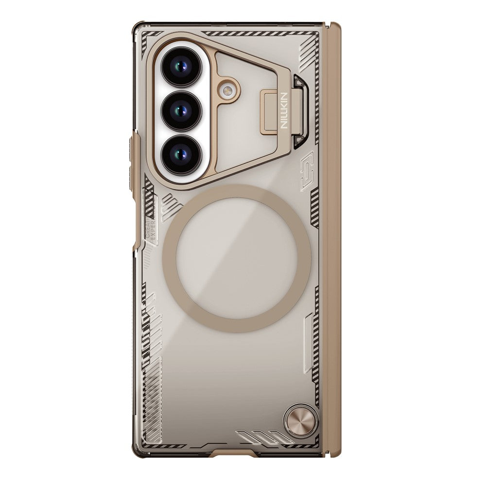 Coque MagSafe pour Samsung Galaxy Z Fold7 F966, Nillkin, Iceblade Prop avec découpe pour caméra, Marron