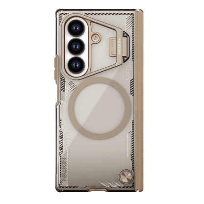 Coque MagSafe pour Samsung Galaxy Z Fold7 F966, Nillkin, Iceblade Prop avec découpe pour caméra, Marron