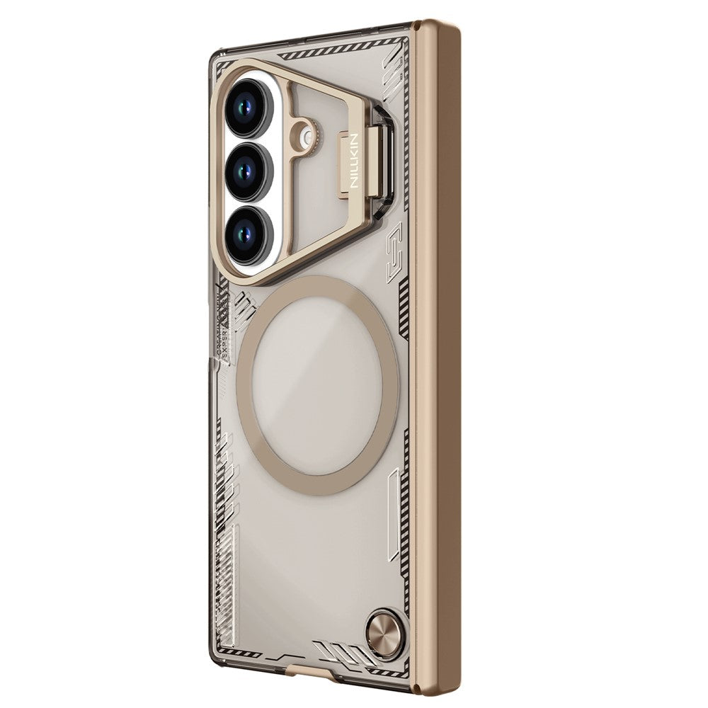 Coque MagSafe pour Samsung Galaxy Z Fold7 F966, Nillkin, Iceblade Prop avec découpe pour caméra, Marron