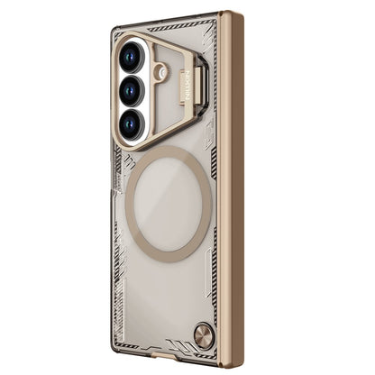 Coque MagSafe pour Samsung Galaxy Z Fold7 F966, Nillkin, Iceblade Prop avec découpe pour caméra, Marron