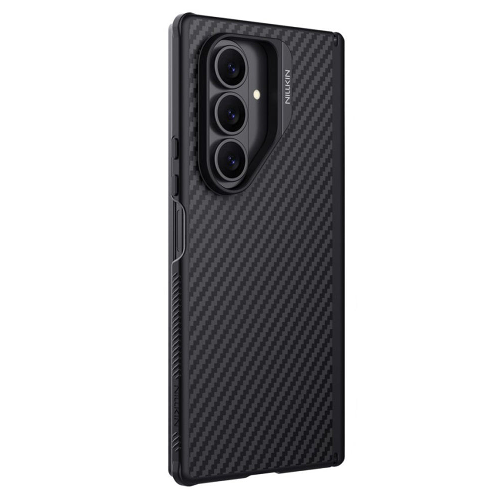 MagSafe Case for Samsung Galaxy Z Fold7 F966, Nillkin, Synthetic Fiber Pro, Black
