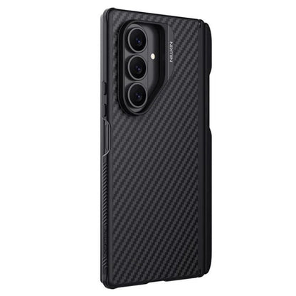 Coque MagSafe pour Samsung Galaxy Z Fold7 F966, Nillkin, Synthetic Fiber Pro avec support pour S-Pen, Noire