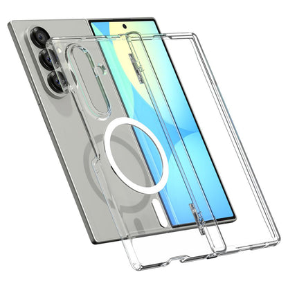 Coque MagSafe pour Samsung Galaxy Z Fold7 F966, Spigen, Ultra Hybrid Pro, Transparente