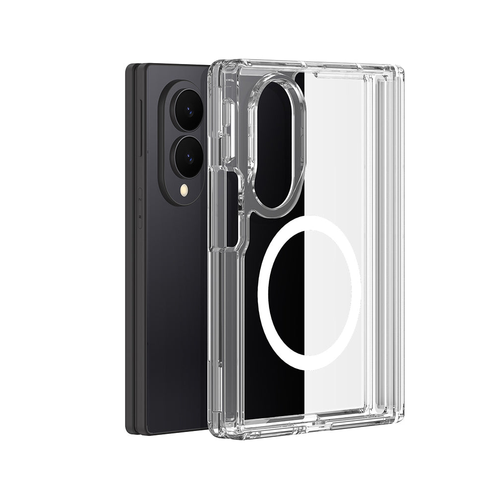 Coque MagSafe pour Samsung Galaxy Z Fold8 F971, DUX DUCIS, Clin, Transparente